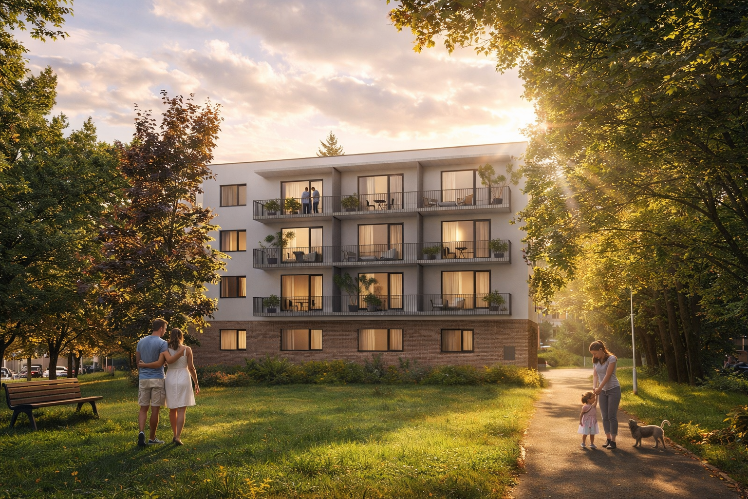 Zahájen prodej bytů v projektu Sabinova 1